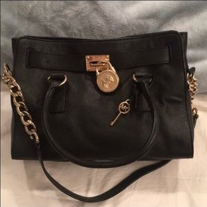 Michael Kors Hamilton Black Tote